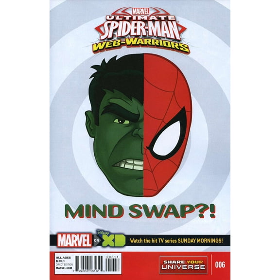 Marvel Universe Ultimate Spider-Man: Web Warriors #6 VF ; Marvel Comic Book