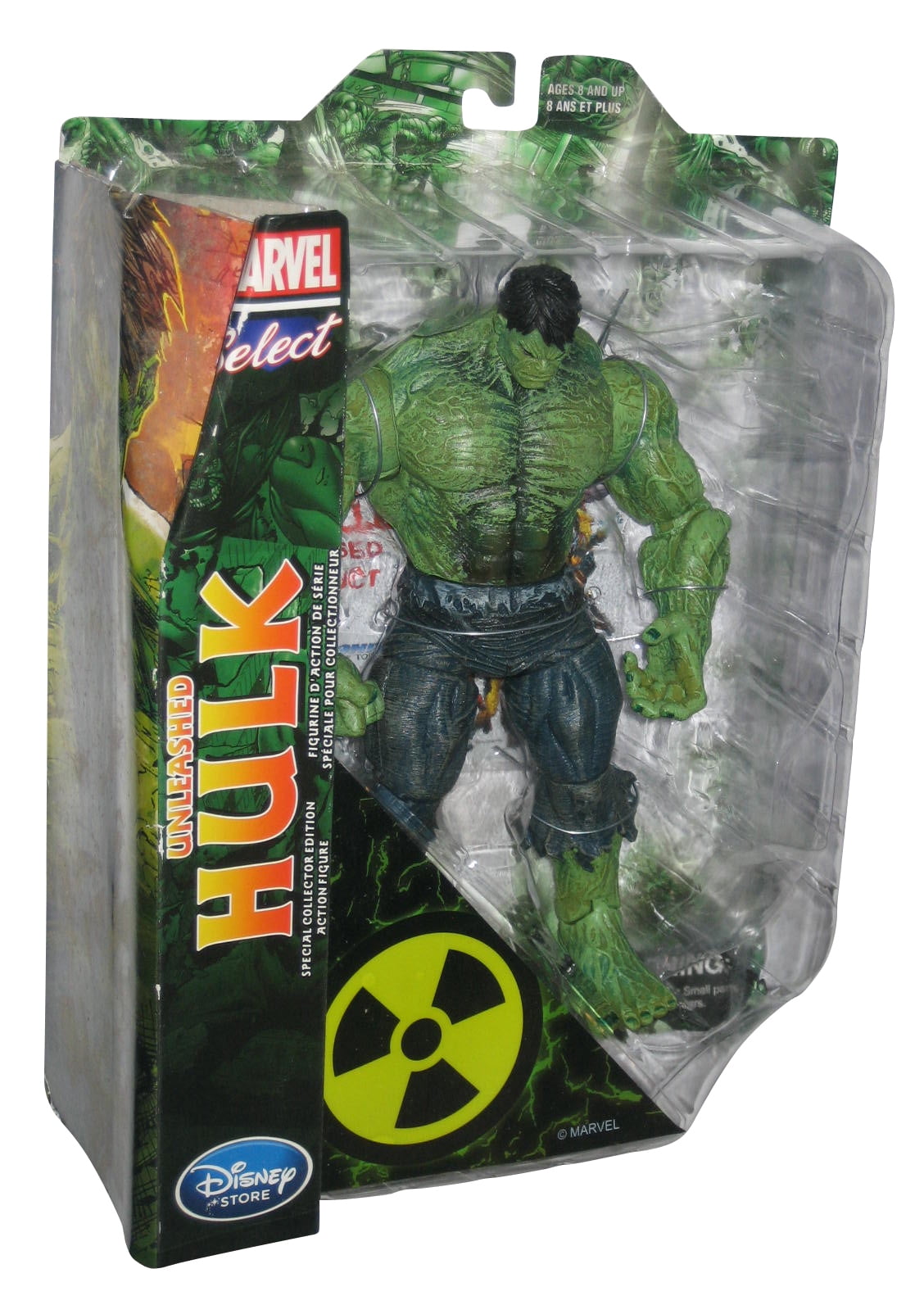 Marvel Select 9 Inch Action Figure Exclusive Series - Unleashed Green Hulk