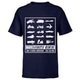 thumbnail image 1 of Marvel Vehicle Rental Ad Heroic Adventure - Short Sleeve T-Shirt for Kids - Customized-Navy, 1 of 5