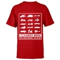thumbnail image 1 of Marvel Vehicle Rental Ad Heroic Adventure - Short Sleeve T-Shirt for Kids - Customized-Red, 1 of 5
