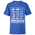 thumbnail image 1 of Marvel Vehicle Rental Ad Heroic Adventure - Short Sleeve T-Shirt for Kids - Customized-Royal, 1 of 5