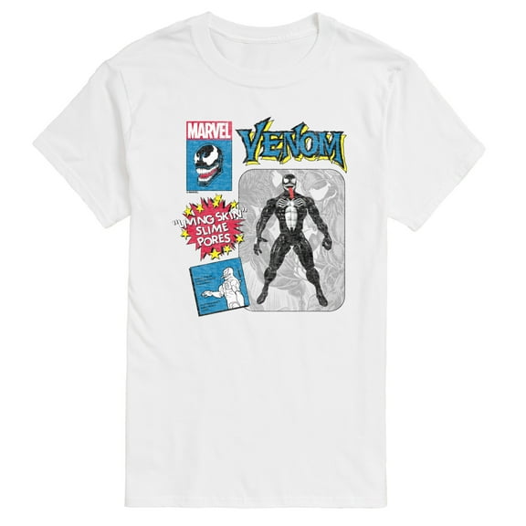 Marvel Venom - Action Figure - Men's Short Sleeve Graphic T-Shirt