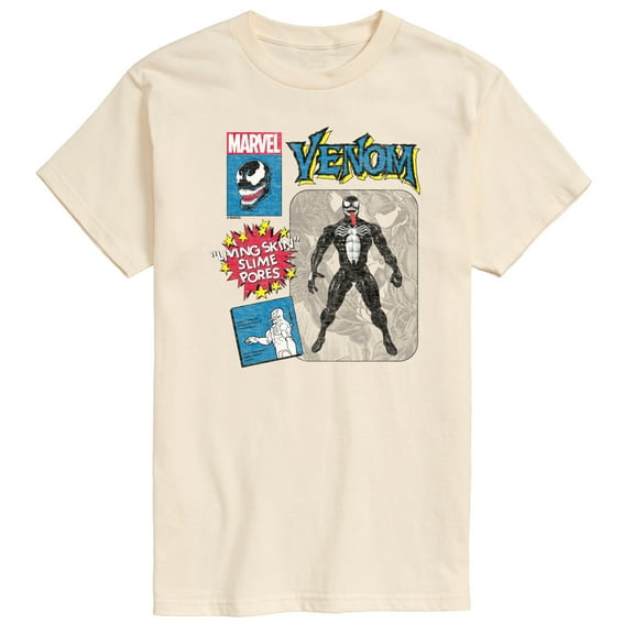 Marvel Venom - Action Figure - Men's Short Sleeve Graphic T-Shirt