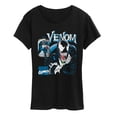 thumbnail image 1 of Marvel - Venom Bootleg Women's Short Sleeve Graphic T-Shirt, 1 of 4