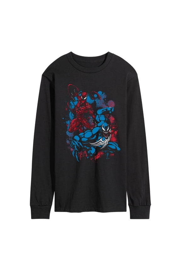 Venom - Carnage - Men's Long Sleeve Graphic T-Shirt