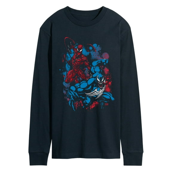 Marvel Venom - Carnage - Men's Long Sleeve Graphic T-Shirt