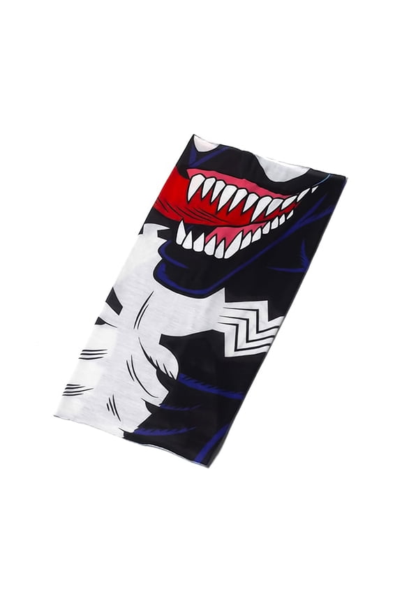 Venom Character Costume Full Face Tubular Bandana Gaiter