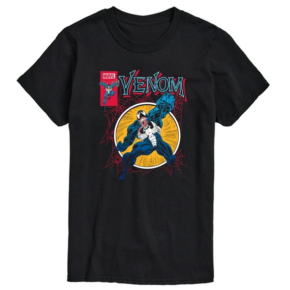 Marvel Venom - Comic Book Cover - Men's Short Sleeve Graphic T-Shirt