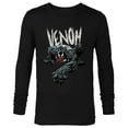 thumbnail image 1 of Marvel Venom Eddie Brock - Long Sleeve T-Shirt for Men - Customized-Black, 1 of 5