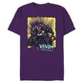 thumbnail image 1 of Marvel Venom Graphic Pop Marker Color - Short Sleeve Blended T-Shirt for Adults - Customized-Purple, 1 of 5