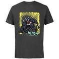 thumbnail image 1 of Marvel Venom Graphic Pop Marker Color - Short Sleeve Cotton T-Shirt for Adults - Customized-Charcoal, 1 of 5