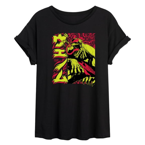 Marvel Venom - Katakana - Women's Oversized Graphic T-Shirt