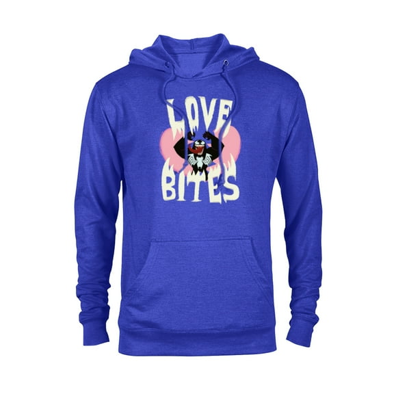Marvel Venom Kawaii Love Bites - Pullover Hoodie for Adults - Customized-Navy