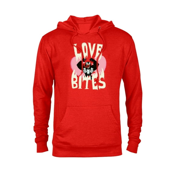 Marvel Venom Kawaii Love Bites - Pullover Hoodie for Adults - Customized-Red