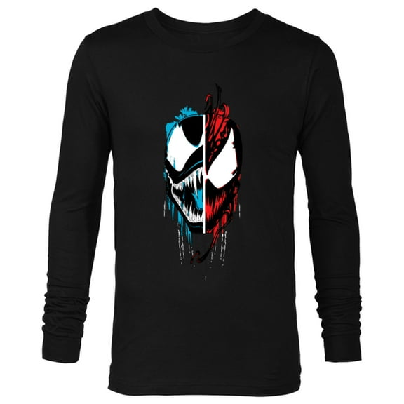 Marvel Venom: Let There Be Carnage Face-Off Standard - Long Sleeve T-Shirt for Men – Customized-Black