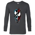 thumbnail image 1 of Marvel Venom: Let There Be Carnage Face-Off Standard - Long Sleeve T-Shirt for Men – Customized-Charcoal Heather, 1 of 5