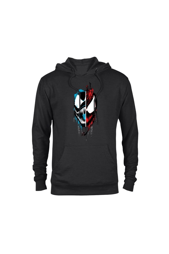 Venom: Let There Be Carnage Face-Off Standard - Pullover Hoodie for Adults – Customized-Black