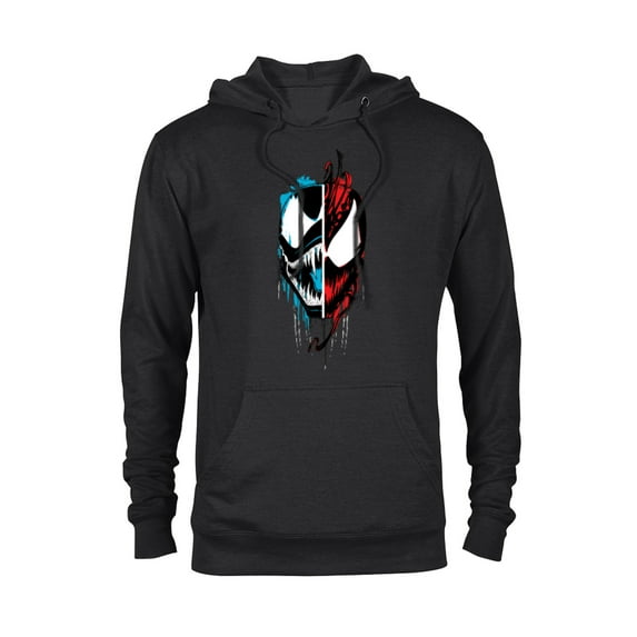 Marvel Venom: Let There Be Carnage Face-Off Standard - Pullover Hoodie for Adults – Customized-Black