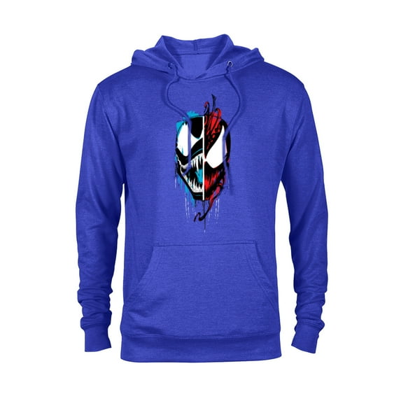 Marvel Venom: Let There Be Carnage Face-Off Standard - Pullover Hoodie for Adults – Customized-Royal Heather
