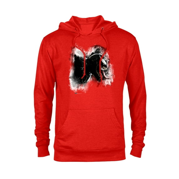 Marvel Venom: Let There Be Carnage Ink Smudge - Pullover Hoodie for Adults – Customized-Red Heather