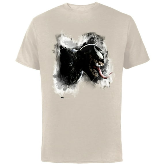 Marvel Venom: Let There Be Carnage Ink Smudge - Short Sleeve Cotton T-Shirt for Adults – Customized-Natural