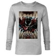 thumbnail image 1 of Marvel Venom: Let There Be Carnage Poster - Long Sleeve T-Shirt for Men – Customized-Athletic Heather, 1 of 5