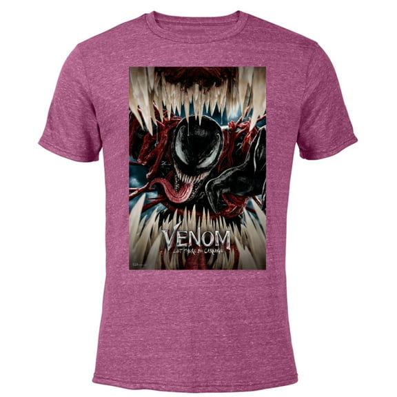 Marvel Venom: Let There Be Carnage Poster - Short Sleeve Blended T-Shirt for Adults – Customized-Purple
