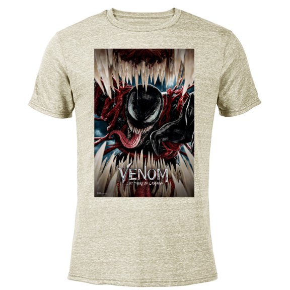 Marvel Venom: Let There Be Carnage Poster - Short Sleeve Blended T-Shirt for Adults – Customized-Yellow