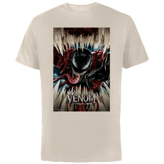 Marvel Venom: Let There Be Carnage Poster - Short Sleeve Cotton T-Shirt for Adults – Customized-Natural