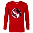 thumbnail image 1 of Marvel Venom: Let There Be Carnage Yin Yang Standard - Long Sleeve T-Shirt for Men – Customized-New Red, 1 of 5