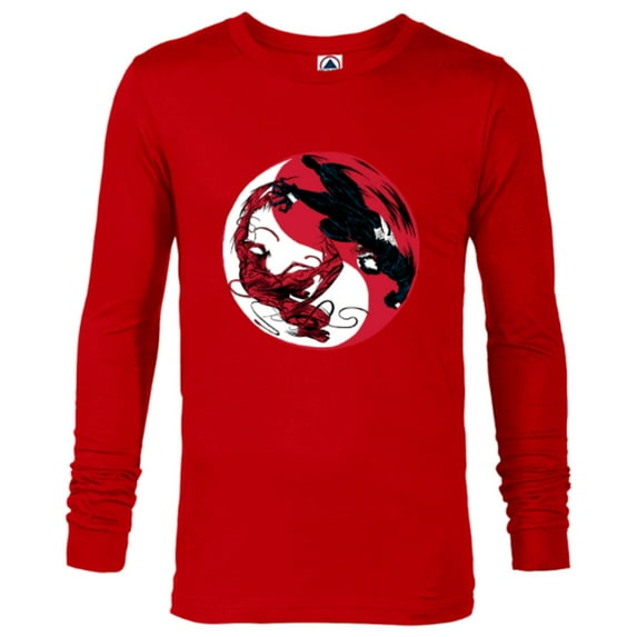 Marvel Venom: Let There Be Carnage Yin Yang Standard - Long Sleeve T-Shirt for Men – Customized-New Red