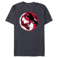 thumbnail image 1 of Marvel Venom: Let There Be Carnage Yin Yang Standard - Short Sleeve Blended T-Shirt for Adults – Customized-Navy Heather, 1 of 5