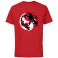 thumbnail image 1 of Marvel Venom: Let There Be Carnage Yin Yang Standard - Short Sleeve Cotton T-Shirt for Adults - Customized-Red, 1 of 5