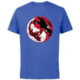 thumbnail image 1 of Marvel Venom: Let There Be Carnage Yin Yang Standard - Short Sleeve Cotton T-Shirt for Adults - Customized-Royal Heather, 1 of 5