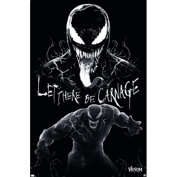 Marvel Venom: Let There be Carnage - Attack Variant Wall Poster, 14.725" x 22.375"