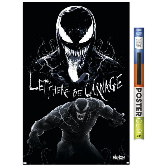 Marvel Venom: Let There be Carnage - Attack Variant Wall Poster, 22.375" x 34"