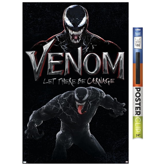 Marvel Venom: Let There be Carnage - Attack Wall Poster, 22.375" x 34"