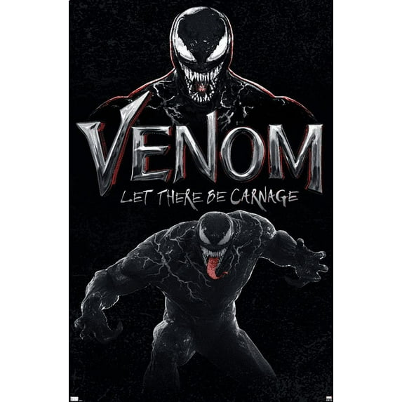 Marvel Venom: Let There be Carnage - Attack Wall Poster, 22.375" x 34"