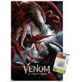 thumbnail image 1 of Marvel Venom: Let There be Carnage - Battle One Sheet Wall Poster with Push Pins, 14.725" x 22.375", 1 of 6
