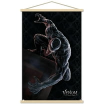 Marvel Venom: Let There be Carnage - Roof Wall Poster with Wooden Magnetic Frame, 22.375" x 34"