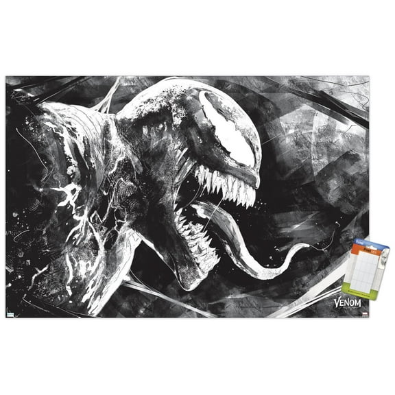 Marvel Venom: Let There be Carnage - Sketch Wall Poster, 22.375" x 34"