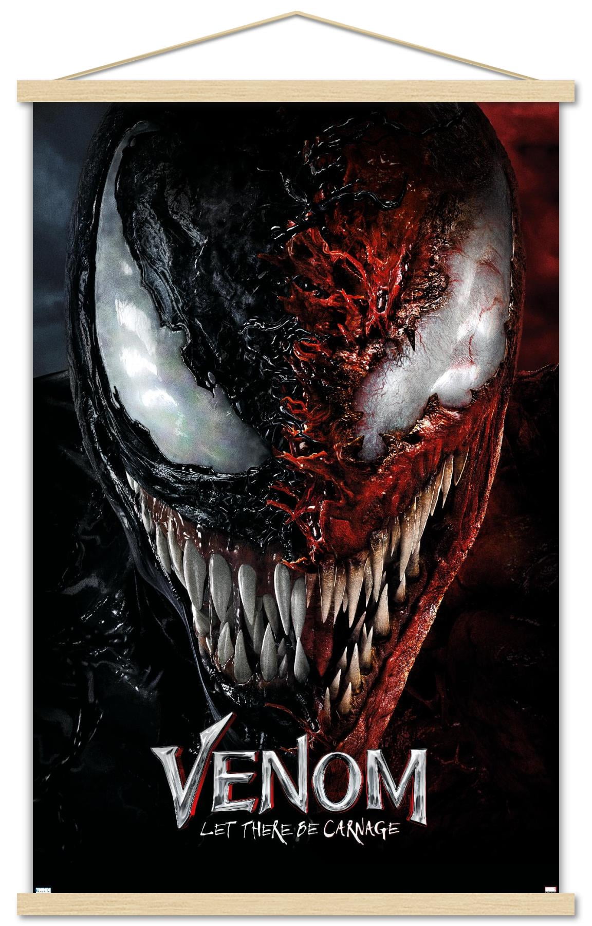 Marvel Venom: Let There be Carnage - Split Face One Sheet Wall