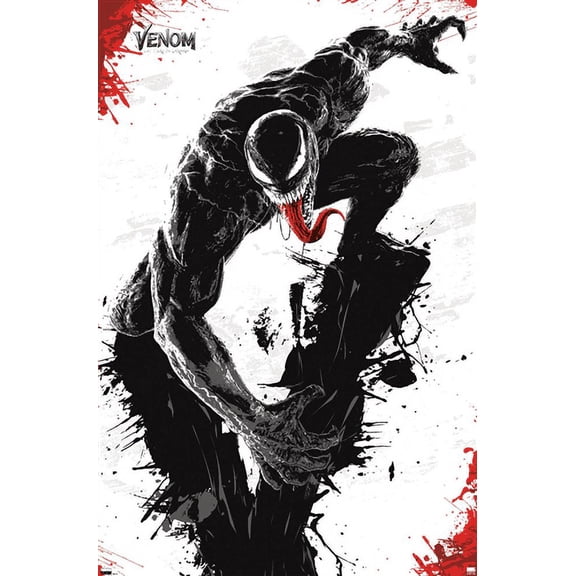 Marvel Venom: Let There be Carnage - V Wall Poster, 14.725" x 22.375"