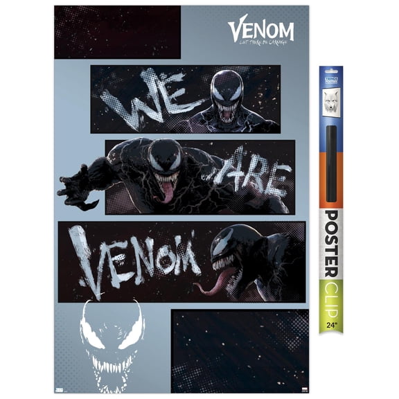 Marvel Venom: Let There be Carnage - We Are Venom Bars Wall Poster, 22.375" x 34"
