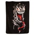 thumbnail image 1 of Marvel Venom Lightweight Fleece Throw Blanket | 45 x 60 Inches, 1 of 6