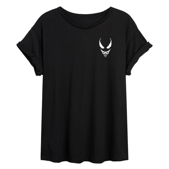 Marvel - Venom Logo Face - Women's Oversized Graphic T-Shirt