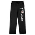 thumbnail image 1 of Marvel Venom Logo Men's Black Sleep Pants-Medium, 1 of 3