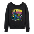 thumbnail image 1 of Marvel Venom - Neon - Women's French Terry Pullover Sweatshirt, 1 of 5