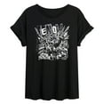 thumbnail image 1 of Marvel Venom - Punk - Women's Oversized Graphic T-Shirt, 1 of 4