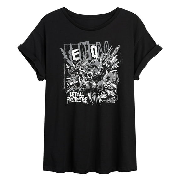 Marvel Venom - Punk - Women's Oversized Graphic T-Shirt